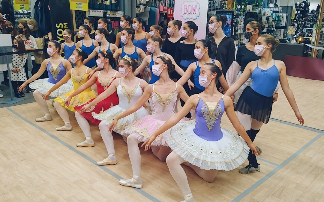 BCM porta a terme una mostra de ballet clàssic al Decathlon de Manresa